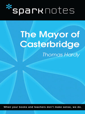 cover image of Mayor of Casterbridge (SparkNotes Literature Guide)